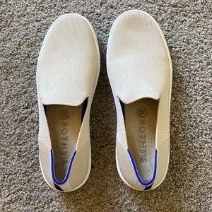 Rothys beige slip on sneaker - size 5.5